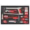 Teng Tools 179 Piece Complete Mixed EVA Foam 7 Drawer Roller Cabinet TCMME179-KIT1 - alternate 2